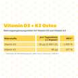 Sie sehen eine Packung R(h)ein Nutrition Vitamin D3 + K2 Osteo Kapseln hochdosiert, Produktbild: 08 R(h)ein Nutrition Vitamin D3 + K2 Osteo Kapseln hochdosiert, A-Nr.: 5987293 - 08