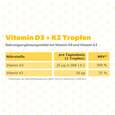 R(h)ein Nutrition Vitamin D3 + K2 Osteo Tropfen hochdosiert, A-Nr.: 5987301 - 08