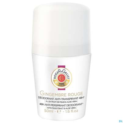 Sie sehen eine Packung Roger&gallet Gingembre Rouge Deodorant 50ml, Produktbild: 05 Roger&gallet Gingembre Rouge Deodorant 50ml, A-Nr.: 4590234 - 05
