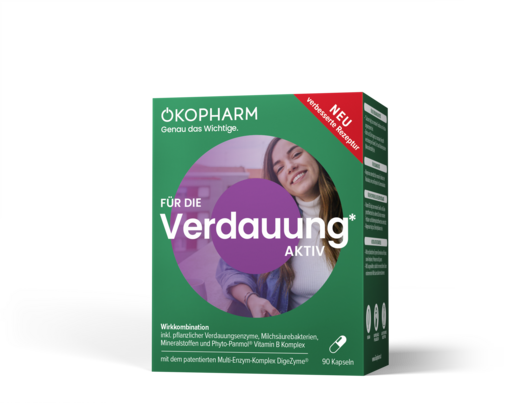 Ökopharm® Wirkkombination für die Verdauung aktiv Kapseln 90 ST, A-Nr.: 5950918 - 01