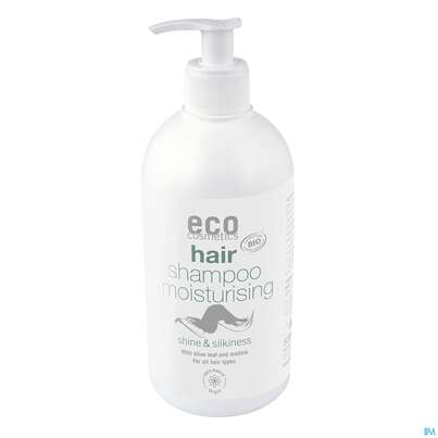 Sie sehen eine Packung Shampoon Eco Cosmetics Haarpflege Bio Olivenbl+malve 500ml, Produktbild: 02 Shampoon Eco Cosmetics Haarpflege Bio Olivenbl+malve 500ml, A-Nr.: 5584218 - 02