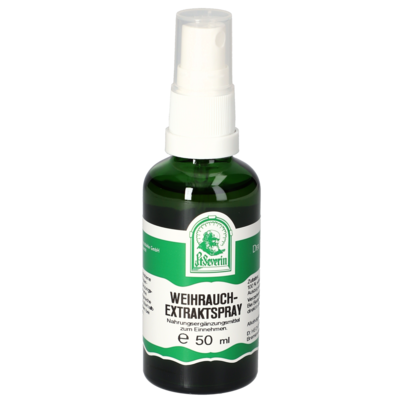 Sie sehen eine Packung WEIHRAUCHEXTRAKT SPRAY 50 ML, Produktbild: 01 WEIHRAUCHEXTRAKT SPRAY 50 ML, A-Nr.: 4485098 - 01