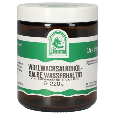 WOLLWACHSALKOHOLSALBE WASSERHALTIG 220 G, A-Nr.: 5650843 - 01