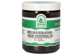 WOLLWACHSALKOHOLSALBE WASSERHALTIG 220 G, A-Nr.: 5650843 - 01