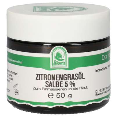 ZITRONENGRASOEL 5% SALBE 50 G, A-Nr.: 5677084 - 01
