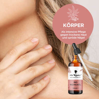 von Kinsky® Bio Rizinus Öl 100 % rein &amp; kaltgepresst für Haut &amp; Haare, A-Nr.: 5987413 - 06