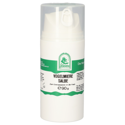 Sie sehen eine Packung VOGELMIERE SALBE 90 G, Produktbild: 01 VOGELMIERE SALBE 90 G, A-Nr.: 5835034 - 01