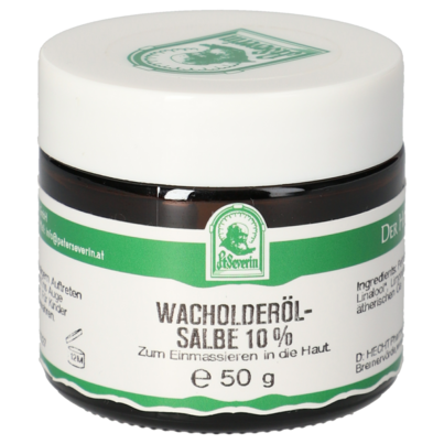 WACHOLDEROEL SALBE 10% 50 G, A-Nr.: 5724518 - 01