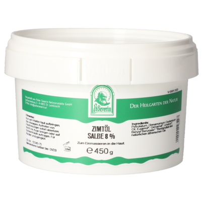 ZIMTOEL SALBE 8% 450 G, A-Nr.: 5802885 - 01