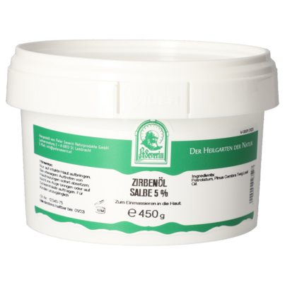 ZIRBENOEL SALBE 5% 450 G, A-Nr.: 5802922 - 01