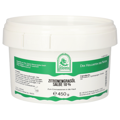 ZITRONENGRASOEL 10% SALBE 450 G, A-Nr.: 5677316 - 01
