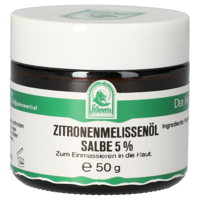 ZITRONENMELISSENOEL SALBE 5% 50 G, A-Nr.: 5802968 - 01