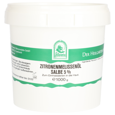 ZITRONENMELISSENOEL SALBE 5% 1000 G, A-Nr.: 5803005 - 01