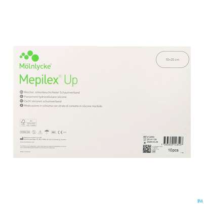 Schaumverband Mepilex/silikon Up 10x20cm 10st, A-Nr.: 5900599 - 03