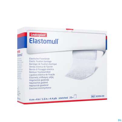 Elastische Binden Elastomull Einzeln Verpackt 4mx 4cm 1st, A-Nr.: 0191460 - 02
