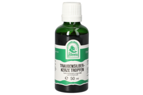Sie sehen eine Packung TRAUBENSILBERKERZE TROPFEN 50ML, Produktbild: 01 TRAUBENSILBERKERZE TROPFEN 50ML, A-Nr.: 5773741 - 01