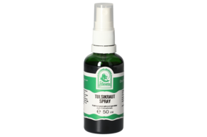 Sie sehen eine Packung TULSIKRAUT SPRAY 50ML, Produktbild: 01 TULSIKRAUT SPRAY 50ML, A-Nr.: 5832596 - 01