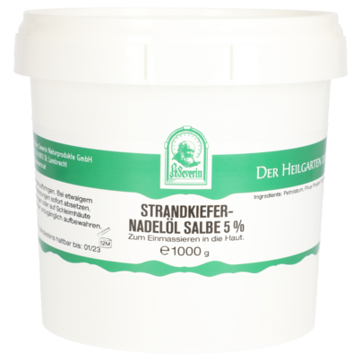 STRANDKIEFERNADELÖL SALBE 5% 1000 G, A-Nr.: 5802721 - 01