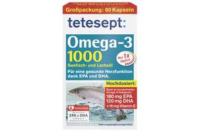 TETESEPT Omega-3 1000 KAP 80ST, A-Nr.: 4057072 - 01