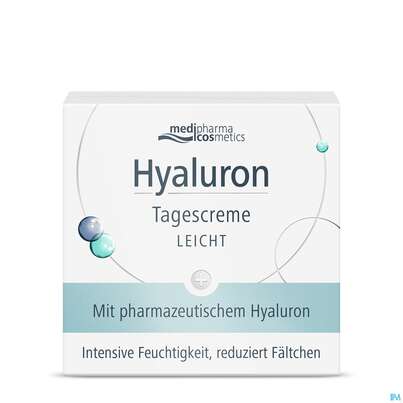 Sie sehen eine Packung Hyaluron Tagespflege Legere Tg 50ml, Produktbild: 02 Hyaluron Tagespflege Legere Tg 50ml, A-Nr.: 4914731 - 02