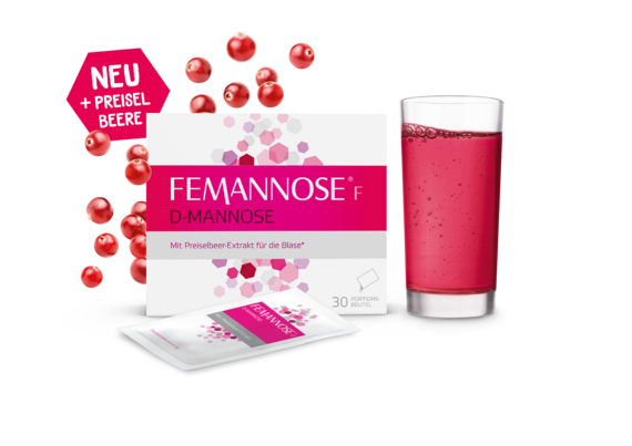 Sie sehen eine Packung FEMANNOSE® F, Produktbild: 05 FEMANNOSE® F, A-Nr.: 5955494 - 05