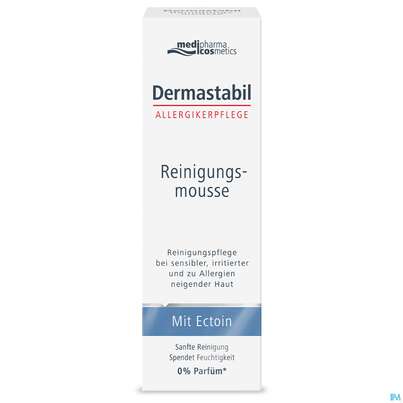 Sie sehen eine Packung Dermastabil Reinigungsmousse 150ml, Produktbild: 02 Dermastabil Reinigungsmousse 150ml, A-Nr.: 5429937 - 02