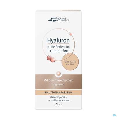 Hyaluron Nude Perfection Getoentes Fluid Sehr Heller Typ Lsf20 50ml, A-Nr.: 4914694 - 03