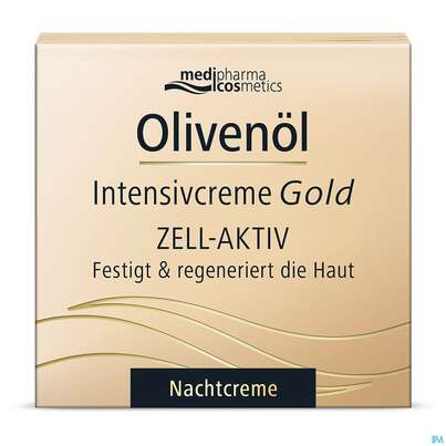 Oliven Oel Dr.theiss Intensiv Creme Gold Nacht Zell Aktiv 50ml, A-Nr.: 4900982 - 02