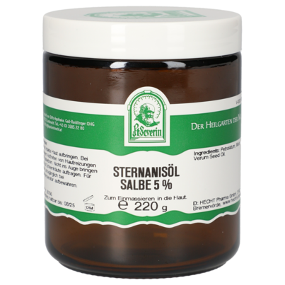 STERNANISOEL SALBE 5% 220 G, A-Nr.: 5340338 - 01