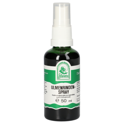 Sie sehen eine Packung ULMENRINDEN SPRAY 50ML, Produktbild: 01 ULMENRINDEN SPRAY 50ML, A-Nr.: 4445064 - 01