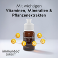 Sie sehen eine Packung immundoc® DIREKT Trinkfläschchen, Produktbild: 03 immundoc® DIREKT Trinkfläschchen, A-Nr.: 3896020 - 03