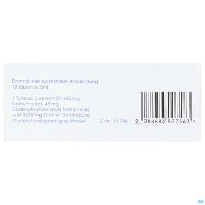 Microlax-microklistier Tube 5ml 12st, A-Nr.: 3907568 - 04