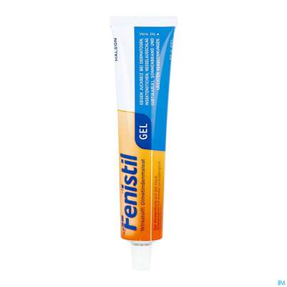 Sie sehen eine Packung Fenistil Gel 50g, Produktbild: 15 Fenistil Gel 50g, A-Nr.: 0622115 - 15