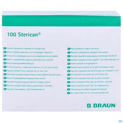 Injektionsspritzen U.zubeh. Insulin/einmalkanuelen Sterican G26x 1/2 0,45x12mm 46654 100st, A-Nr.: 3048556 - 02