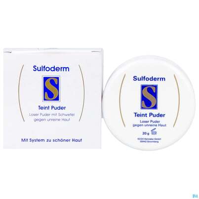 Sulfoderm S Teint Kompakt-puder Natur 10g, A-Nr.: 1843338 - 12