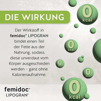 Sie sehen eine Packung femidoc® LIPOGRAN®, Produktbild: 05 femidoc® LIPOGRAN®, A-Nr.: 5858207 - 05