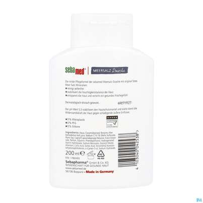 Sebamed/sebapharma Meersalz Dusche 200ml, A-Nr.: 5771498 - 01