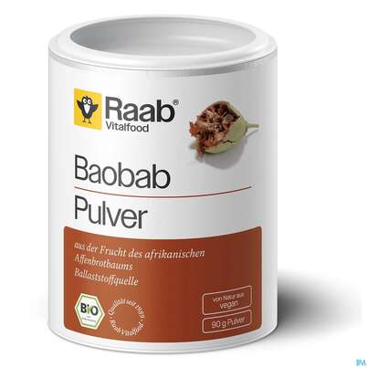 Raab Baobab Biopulver 90g, A-Nr.: 4350702 - 02