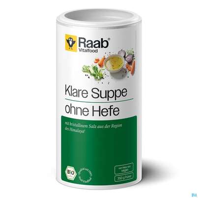 Raab Bio Klare Suppe Ohne Hefe Pulver 350g, A-Nr.: 4367045 - 01