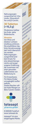 tetesept Carotin 15mg Haut &amp; Sonne Fta 30 Stk., A-Nr.: 5179245 - 05