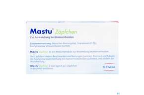 +mastu Zaepfchen +haemorrhoiden 10st, A-Nr.: 5646936 - 01
