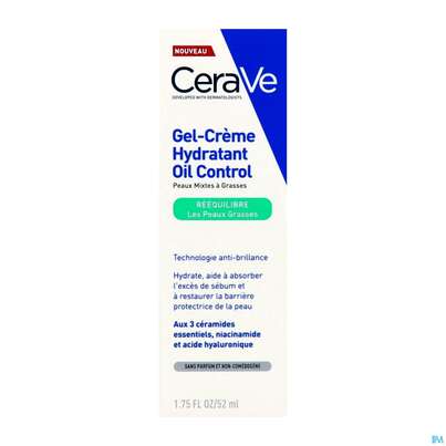 Cerave Feuchtigkeitsspendend Gel-creme Mattierend 52ml, A-Nr.: 5882281 - 03