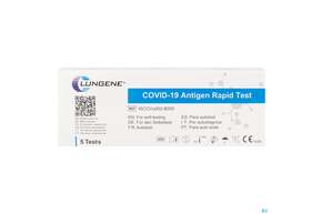 Diagnostika U.zubehoer Clungene Covid19 Antigenselbst- Test 5st, A-Nr.: 5911203 - 01