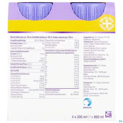 Fortimel/jucy Plus Fluessig 200ml Birne Holunder 4st, A-Nr.: 5808528 - 02