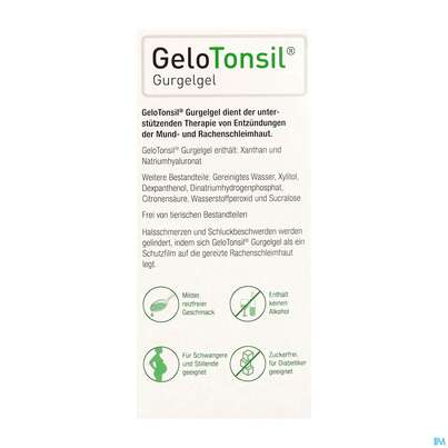 Gelotonsil Gurgelgel 200ml, A-Nr.: 5911255 - 08