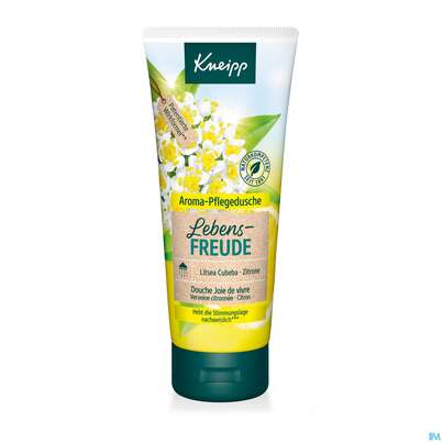 Sie sehen eine Packung Kneipp Aroma/pflegedusche Lebensfreude 200ml, Produktbild: 01 Kneipp Aroma/pflegedusche Lebensfreude 200ml, A-Nr.: 3884206 - 01