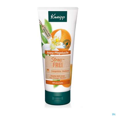 Sie sehen eine Packung Kneipp Aroma/pflegedusche Stressfrei 200ml, Produktbild: 03 Kneipp Aroma/pflegedusche Stressfrei 200ml, A-Nr.: 4138072 - 03