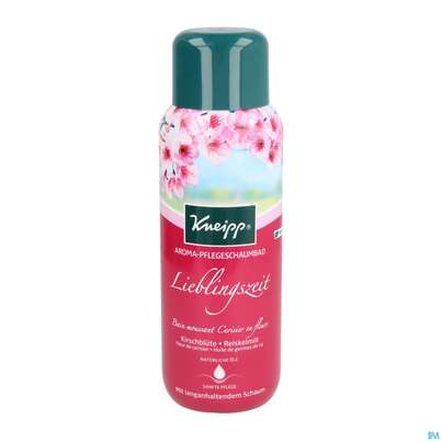 Sie sehen eine Packung Kneipp Aroma/pflegeschaumbad Lieblingszeit 400ml, Produktbild: 01 Kneipp Aroma/pflegeschaumbad Lieblingszeit 400ml, A-Nr.: 4526242 - 01