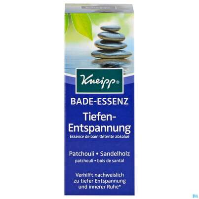 Sie sehen eine Packung Kneipp Badeessenz Tiefenentspannung 100ml, Produktbild: 01 Kneipp Badeessenz Tiefenentspannung 100ml, A-Nr.: 4088658 - 01