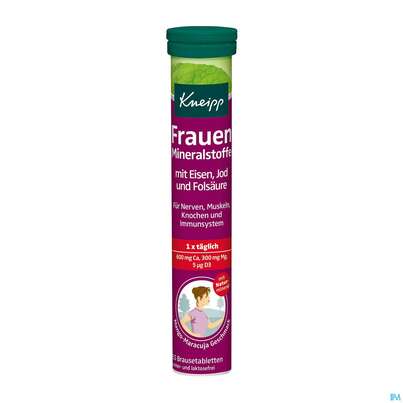 Kneipp Frauen Mineralstoffe Brausetabl 15st, A-Nr.: 3884169 - 01